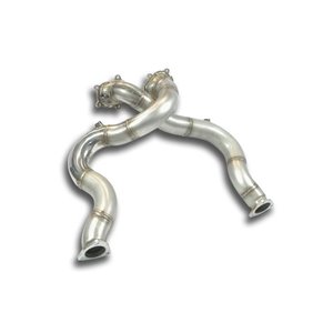 Kit Downpipe Destro + Sinistro(Sostituisce Catalizzatore) Supersprint Per Audi A8 Quattro D4 Typ 4H 2010 - 2013