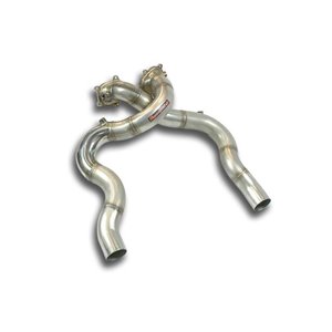 Kit Downpipe Destro + Sinistro(Sostituisce Catalizzatore) Supersprint Per Audi A8 Quattro D4 Typ 4H 2010 - 2013