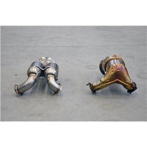 Downpipe + Catalizzatore Metallico Supersprint Per Audi A8 Quattro D5 2018 -