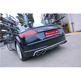 Kit 4 Terminali Destro - Sinistro 120X80 Supersprint Per Audi Tt 3A Serie (Typ 8S) 2015 -