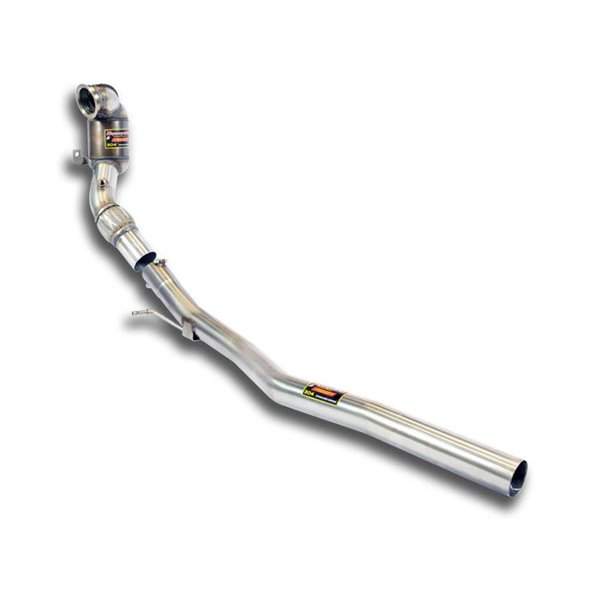 Tubo Turbina Con Catalizzatore Metallico Wrc 100 Cpsi Supersprint Per Audi Tt Quattro 3A Serie (Typ 8S) 2015 -