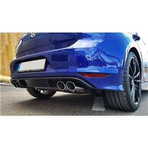 Kit 4 Terminali 100X75 Destro + 100X75 Sinistro Supersprint Per Audi Q2 Facelift (2019 -)