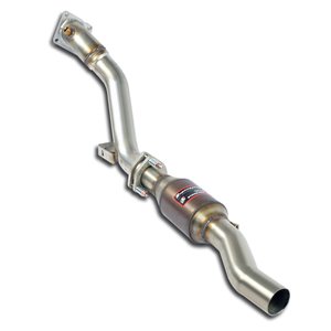 Kit Tubo Turbina Destro Con Catalizzatore Metallico Supersprint Per Audi S Rs S4 B5 '98 - '01