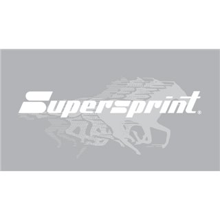 Posteriore Destro Con Valvola Supersprint Per Audi S Rs Rs4 B8 2012 - 2015