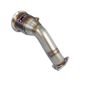 Downpipe Destro + Catalizzatore Metallico(Guida A Sinistra / Destra) Supersprint Per Audi S Rs Rs4 B9 2018 -