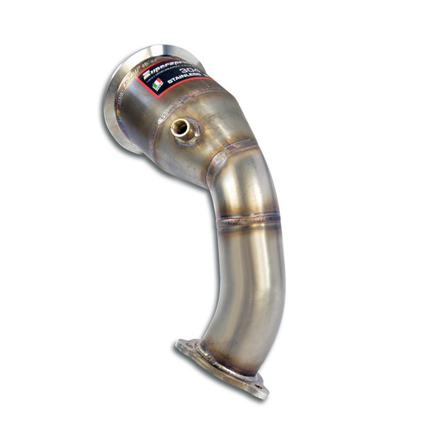 Downpipe Sinistro + Catalizzatore Metallico(Guida A Sinistra / Destra) Supersprint Per Audi S Rs Rs5 F5 2017 -