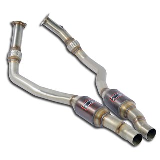 Anteriore Destro - Sinistro Con Catalizzatore Metallico Supersprint Per Audi S Rs Rs6 C8 Quattro 2020 -