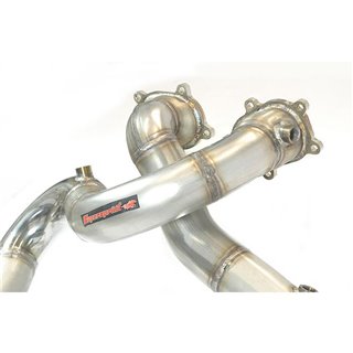 Kit Downpipe Destro + Sinistro(Sostituisce Catalizzatore) Supersprint Per Audi S Rs Rs7 Quattro 2013 - 2014