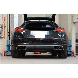 Kit 4 Terminali 100X75 Destro + 100X75 Sinistro Supersprint Per Audi S Rs Tts 8S Quattro 2015 -