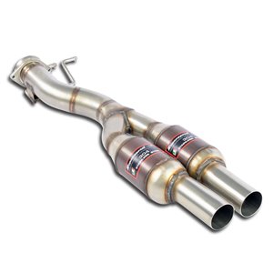 "Y-Pipe" Con Catalizzatori Metallici Destro - Sinistro Supersprint Per Audi S Rs Tt 8S Quattro 2017 -