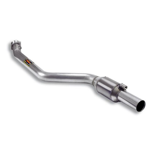 Downpipe Sinistro + Catalizzatore Metallico Supersprint Per Bmw E81