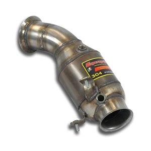 Downpipe Kit + Catalizzatore Metallico 100Cpsi Wrc Supersprint Per Bmw F20 F21 - 2015