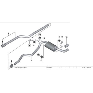 Tubo Anteriore Supersprint Per Bmw F20 F21 - 2015