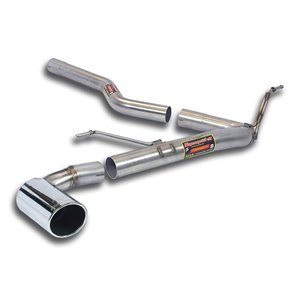 Tubo Raccordo + Tubo Posteriore O90(Elimina Silenziatore Posteriore Di Serie) Supersprint Per Bmw F20 F21 Lci 2014 -