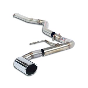 Tubo Raccordo + Tubo Posteriore O90(Elimina Silenziatore Posteriore Di Serie) Supersprint Per Bmw F20 F21 Lci 2014 -