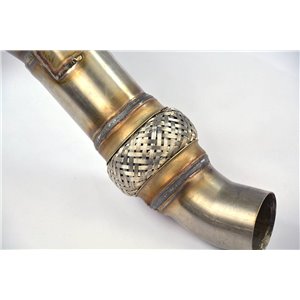 Downpipe + Catalizzatore Metallico 100Cpsi Wrc Supersprint Per Bmw F23 Serie 2 Cabrio 2014 - 2017