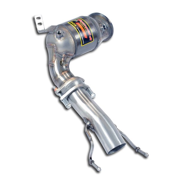 Downpipe + Catalizzatore Metallico Supersprint Per Bmw F45 Serie 2 Active Tourer