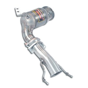 Downpipe + Catalizzatore Metallico Supersprint Per Bmw F45 Serie 2 Active Tourer