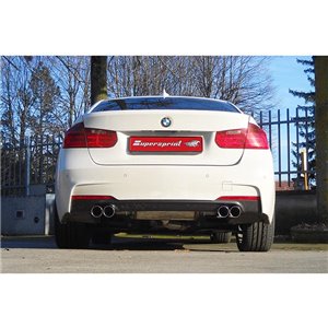 Kit Posteriore Destro Oo80 - Sinistro Oo80 Supersprint Per Bmw F30 F31 2012 - 2015