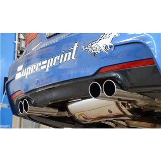 Posteriore Destro Oo80 - Sinistro Oo80 Supersprint Per Bmw F30 F31 2012 - 2015