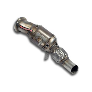 Downpipe + Catalizzatore Metallico Supersprint Per Bmw F35 (Long Wheelbase) 2013 - 2015