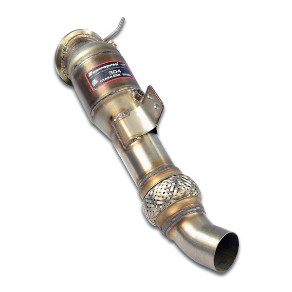 Downpipe + Catalizzatore Metallico 100Cpsi Wrc Supersprint Per Bmw G20 G21 2018 -