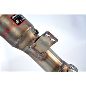 Downpipe + Catalizzatore Metallico 200Cpsi Supersprint Per Bmw F32 Lci Coupè 2015 -