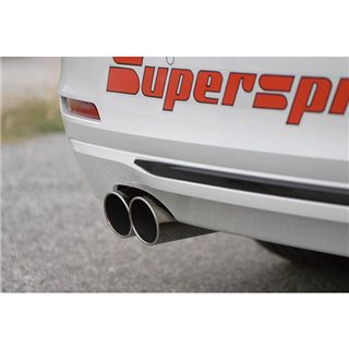 Posteriore Oo80 Supersprint Per Bmw F32 Lci Coupè 2015 -