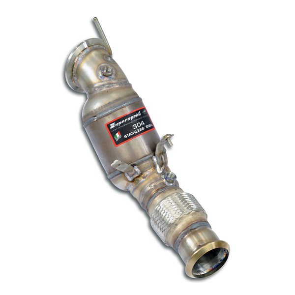 Downpipe Kit + Catalizzatore Metallico Supersprint Per Bmw F36 Lci Gran Coupè 2015 -