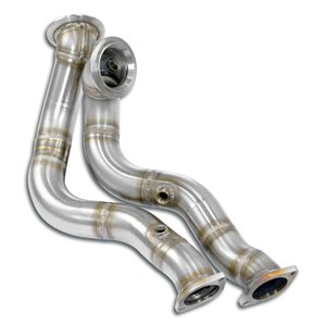 Kit Downpipe Destro - Sinistro Senza Giunto Compensatore(Sostituisce Pre-Catalizzatore Principale) Supersprint Per Bmw E39