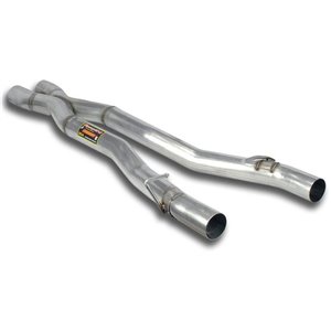 Tubo Centrale + "X-Pipe" Supersprint Per Bmw F10 F11