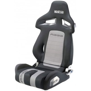 Sparco R333 Sport Straßensitz Schwarz-Grau 00965