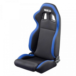 Sparco R100 Sport Straßensitz Schwarz-Blau 00961Nr