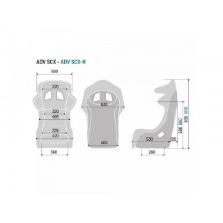 Sparco Adv-Scx Hl Sport Racing Sitz Carbon Stoff 00805Znr