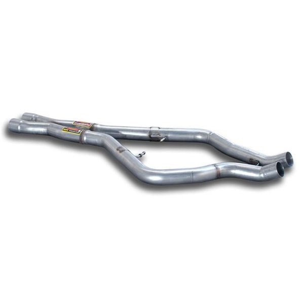 Kit Tubi Centrali Destro - Sinistro "X-Pipe" Supersprint Per Bmw E70 X5 Lci (2009 - 2013)