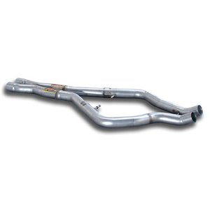 Kit Tubi Centrali Destro - Sinistro "X-Pipe" Supersprint Per Bmw E71 E72 X6