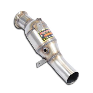 Downpipe Kit + Catalizzatore Metallico 100Cpsi Wrc Supersprint Per Bmw F16 X6