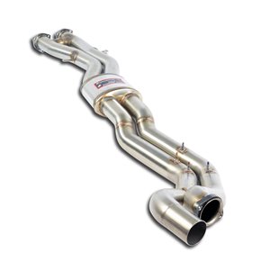 Silenziatore Centrale "Twin Pipe" Supersprint Per Bmw M E46 M3