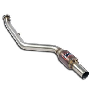 Tubo Anteriore Sinistro + Catalizzatore Metallico Supersprint Per Bmw M E92 M3