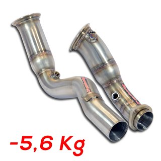 Kit Turbo Downpipe(Elimina Catalizzatore Primario) Supersprint Per Bmw M F80 M3 (2012 - 2015)