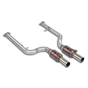 Tubo Anteriore Con Catalizzatore Metallico Destro - Sinistro Supersprint Per Bmw M G80 M3