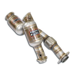 Kit Downpipe + Catalizzatori Destro - Sinistro Supersprint Per Bmw M G80 M3 Competition