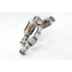 Kit Downpipe + Catalizzatori Destro - Sinistro Supersprint Per Bmw M G80 M3 Competition