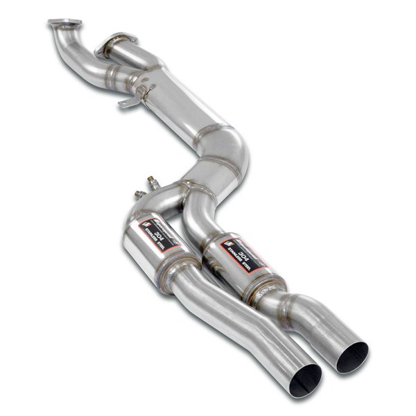 "J-Pipe" Con Silenziatori Anteriori Supersprint Per Bmw M G80 M3 Competition