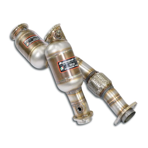 Kit Downpipe + Catalizzatori Destro - Sinistro Supersprint Per Bmw M G82 M4 Competition