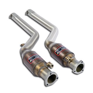 Anteriore Con Catalizzatore Metallico Destro + Sinistro Supersprint Per Bmw M E85 E86 Z4