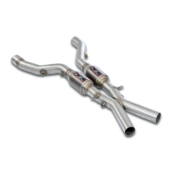 Anteriore Con Catalizzatore Metallico Destro + Sinistro Supersprint Per Bmw M E52 Z8