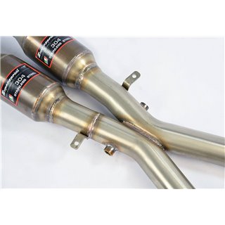 Anteriore Con Catalizzatore Metallico Destro + Sinistro Supersprint Per Bmw M E52 Z8