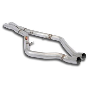 Kit Tubi Centrali Destro - Sinistro "X-Pipe" Supersprint Per Bmw M E70 X5