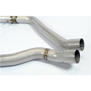 Kit Tubi Centrali Destro - Sinistro "X-Pipe" Supersprint Per Bmw M E71 X6